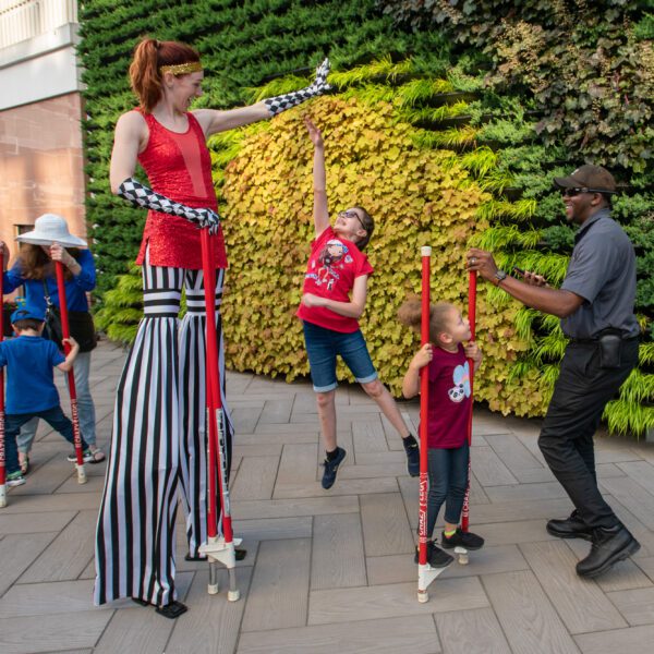 Jesse, Stilting, Westchester Circus Arts