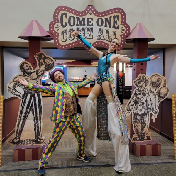 Jesse & Mickey, Clowning & Stilting, CCIAC